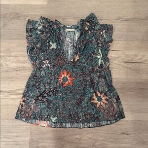 Ulla Johnson Multicolor Floral Blouse